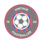 Vintage Footballer Logo